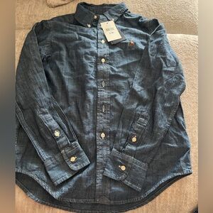 Boy Ralph lauren jean style long sleeve dress shirt